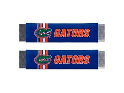 Rally Seatbelt Pads with Florida Logo; Blue (Universal; Some Adaptation May Be Required)