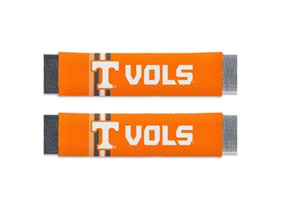 Rally Seatbelt Pads with Tennessee Logo; Orange (Universal; Some Adaptation May Be Required)