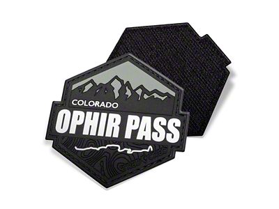 Tred Cred Trail Patch; Ophir Pass 4x4 (Universal; Some Adaptation May Be Required)