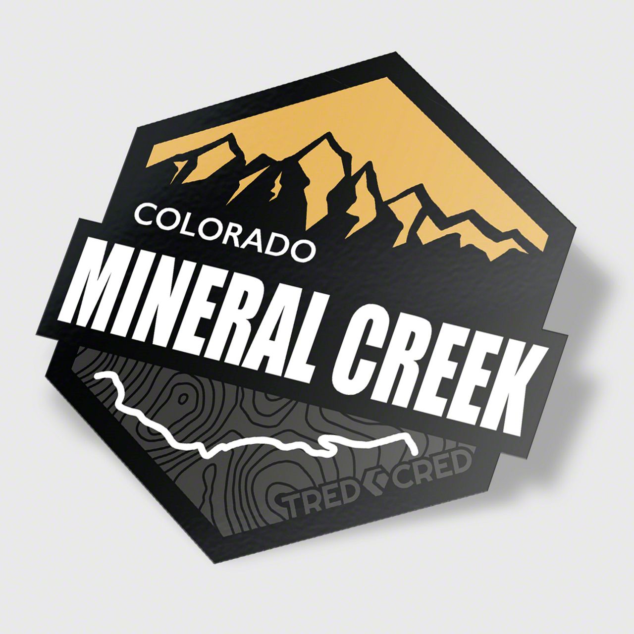 Tred Cred Universal XT Trail Sticker; Mineral Creek 4x4 STKTRL038 ...