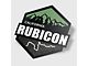 Tred Cred Trail Sticker; Rubicon 4x4 (Universal; Some Adaptation May Be Required)