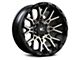 V-Rock Off-Road Wheels Recoil Satin Black Machined 6-Lug Wheel; 20x9.5; -5mm Offset (22-24 Tundra)