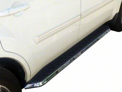 F1 Style Running Boards; Black (11-21 Jeep Grand Cherokee WK2)