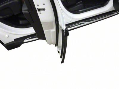 OE Style Running Boards; Black (11-21 Jeep Grand Cherokee WK2)