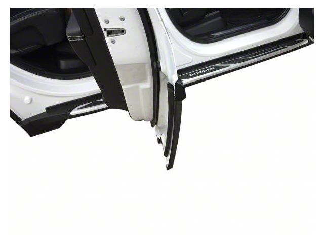 OE Style Running Boards; Black (11-21 Jeep Grand Cherokee WK2)