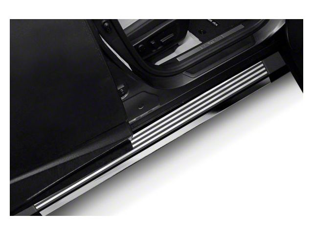 H2 Running Boards; Brushed Aluminum (10-24 4Runner, Excluding Limited, Nightshade, TRD Sport & 10-13 SR5)