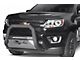 Optimus Bull Bar with Stainless Steel Skid Plate and 18-Inch LED Light Bar; Black (03-24 4Runner, Excluding TRD)