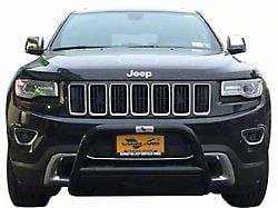 Bull Bar with 4.50-Inch LED Cube Lights; Black (11-21 Jeep Grand Cherokee WK2)