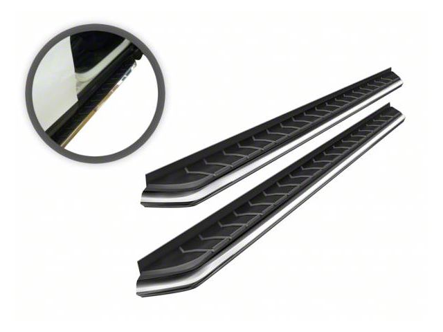 F1 Style Running Boards; Chrome (11-21 Jeep Grand Cherokee WK2)