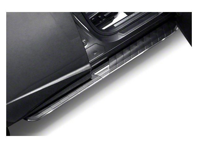 F4 Style Running Boards; Chrome (11-21 Jeep Grand Cherokee WK2)