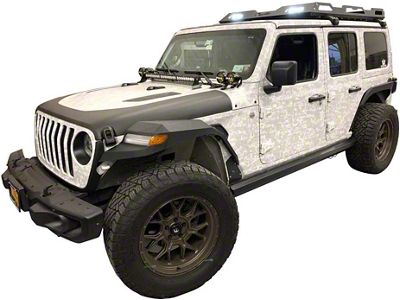 Endurance Roof Rack; Black (18-25 Jeep Wrangler JL 4-Door)