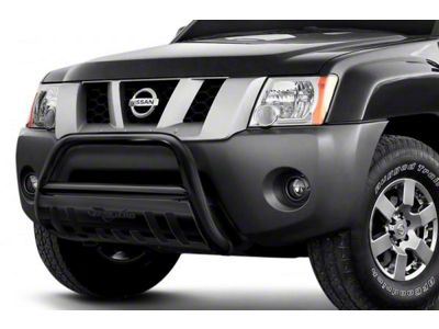 Classic Bull Bar with Skid Plate; Black (05-15 Tacoma, Excluding TRD Pro)