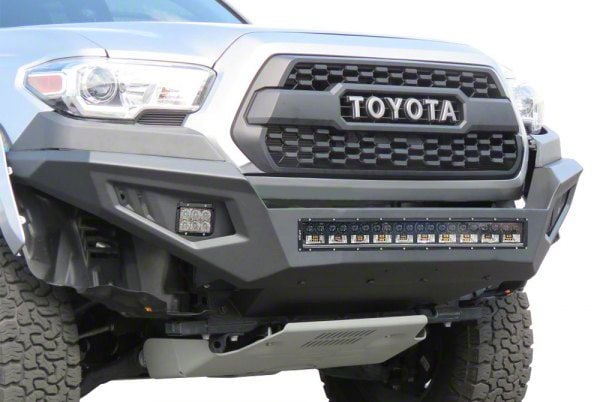 Tacoma HD Front Bumper; Black (16-23 Tacoma) - Free Shipping