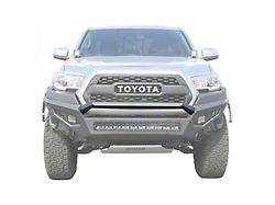 HD Front Bumper Hoop Only; Black (16-23 Tacoma, Excluding TRD)