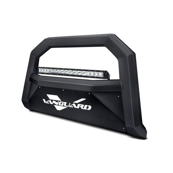 Tacoma Optimus Bull Bar With 20-Inch LED Light Bar; Black (16-23 Tacoma ...