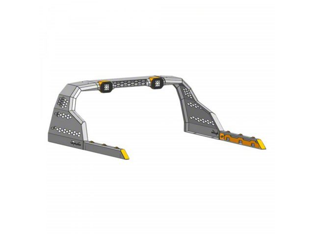 Delta 2.0 Roll Bar; Black (07-24 Tundra)