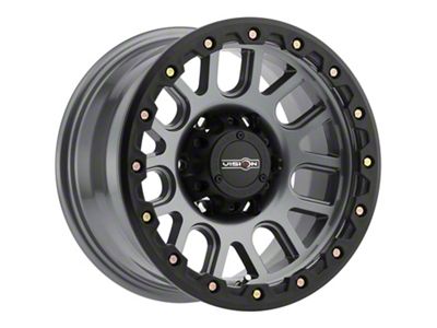 Vision Off-Road Nemesis Gunmetal 6-Lug Wheel; 18x9; 0mm Offset (05-15 Tacoma)