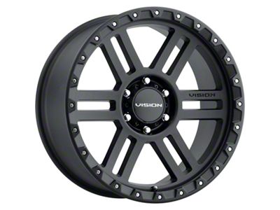 Vision Off-Road Manx 2 Satin Black 6-Lug Wheel; 18x9; -12mm Offset (05-15 Tacoma)