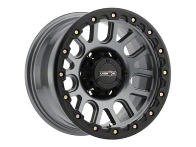 Vision Off-Road Nemesis Gunmetal 5-Lug Wheel; 18x9; 18mm Offset (07-13 Tundra)