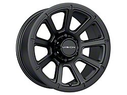 Vision Off-Road Turbine Matte Black 5-Lug Wheel; 18x9; 12mm Offset (07-13 Tundra)