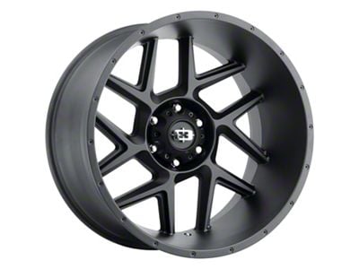 Vision Off-Road Silver Satin Black 5-Lug Wheel; 20x9; 12mm Offset (07-13 Tundra)