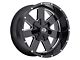 Vision Off-Road Arc Gloss Black Milled 5-Lug Wheel; 20x9; 12mm Offset (07-13 Tundra)