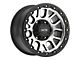 Vision Off-Road Nemesis Matte Black Machined Wheel; 17x9 (18-24 Jeep Wrangler JL)