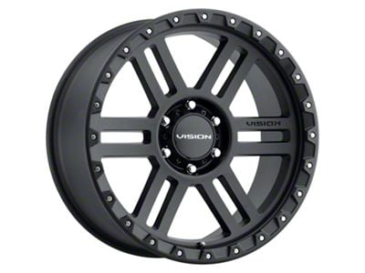 Vision Off-Road Manx 2 Satin Black Wheel; 18x9 (18-24 Jeep Wrangler JL)