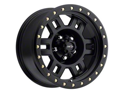 Vision Off-Road Manx Matte Black Wheel; 18x9 (18-24 Jeep Wrangler JL)