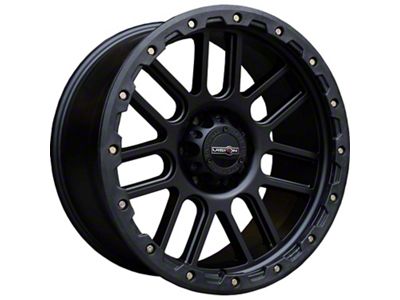 Vision Off-Road Nemesis Matte Black 6-Lug Wheel; 20x9; 0mm Offset (03-09 4Runner)