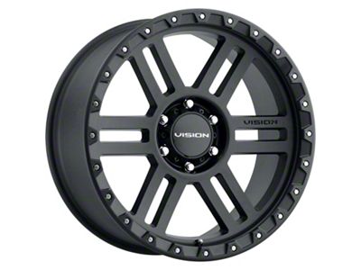 Vision Off-Road Manx 2 Satin Black 6-Lug Wheel; 20x9; 12mm Offset (03-09 4Runner)