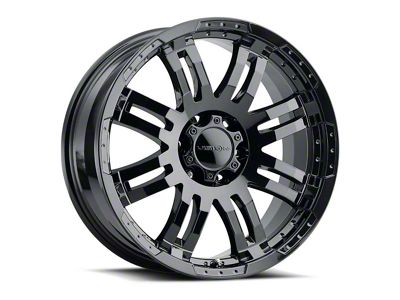 Vision Off-Road Warrior Gloss Black 6-Lug Wheel; 17x8.5; 25mm Offset (03-09 4Runner)