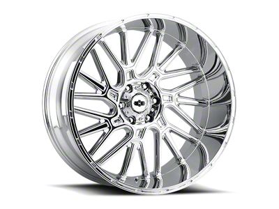 Vision Off-Road Brawl Chrome 6-Lug Wheel; 20x10; -25mm Offset (04-15 Titan)