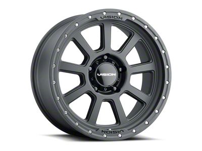 Vision Off-Road Ojos Satin Black 6-Lug Wheel; 18x9; -12mm Offset (04-15 Titan)