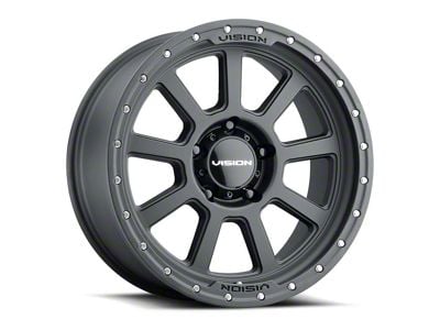 Vision Off-Road Ojos Satin Black 6-Lug Wheel; 18x9; 12mm Offset (04-15 Titan)