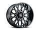 Vision Off-Road Rocker Gloss Black 6-Lug Wheel; 20x9; 10mm Offset (04-15 Titan)