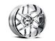 Vision Off-Road Sliver Chrome 6-Lug Wheel; 20x9; 0mm Offset (04-15 Titan)