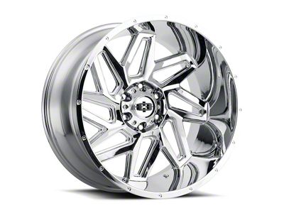 Vision Off-Road Spyder Chrome 6-Lug Wheel; 20x9; 0mm Offset (04-15 Titan)