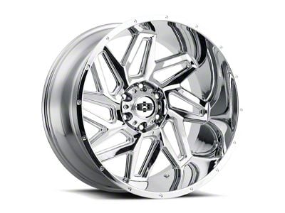 Vision Off-Road Spyder Chrome 6-Lug Wheel; 22x12; -57mm Offset (04-15 Titan)