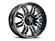 Vision Off-Road Warrior Gloss Black 6-Lug Wheel; 18x8.5; 18mm Offset (04-15 Titan)