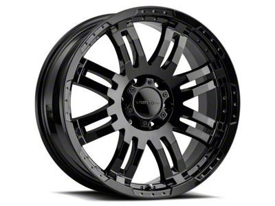 Vision Off-Road Warrior Gloss Black 6-Lug Wheel; 20x9; 18mm Offset (04-15 Titan)