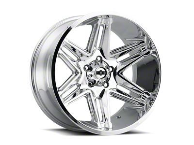 Vision Off-Road Razor Chrome 6-Lug Wheel; 22x12; -51mm Offset (05-15 Tacoma)