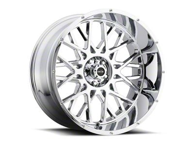 Vision Off-Road Rocker Chrome 6-Lug Wheel; 24x12; -51mm Offset (05-15 Tacoma)