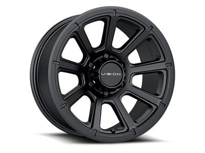 Vision Off-Road Turbine Matte Black 6-Lug Wheel; 18x9; 18mm Offset (10-24 4Runner)