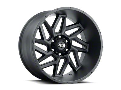 Vision Off-Road Spyder Satin Black 6-Lug Wheel; 22x14; -76mm Offset (16-23 Tacoma)