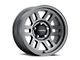 Vision Off-Road Manx 2 Overland Satin Gray 6-Lug Wheel; 17x9; -12mm Offset (2024 Tacoma)