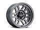 Vision Off-Road Manx 2 Overland Satin Gray 6-Lug Wheel; 17x9; 18mm Offset (2024 Tacoma)