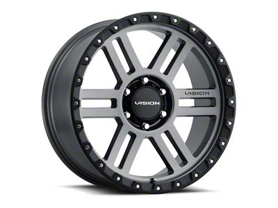 Vision Off-Road Manx 2 Satin Gray 6-Lug Wheel; 18x9; -12mm Offset (2024 Tacoma)