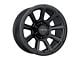 Vision Off-Road Turbine Matte Black 6-Lug Wheel; 17x8.5; 18mm Offset (2024 Tacoma)