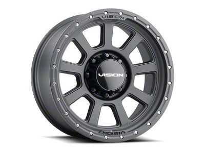 Vision Off-Road Ojos Satin Black 6-Lug Wheel; 18x9; -12mm Offset (10-24 4Runner)